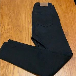 Black Madewell high-rise skinny jeans
